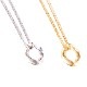 MEMENTO MORI SILVER NECKLACE SMALL COATING.