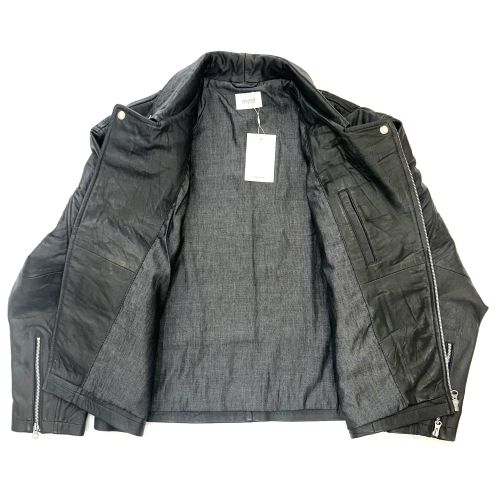 yoused��LEATHER URBAN RIDER'S JACKET/BLACK(2)