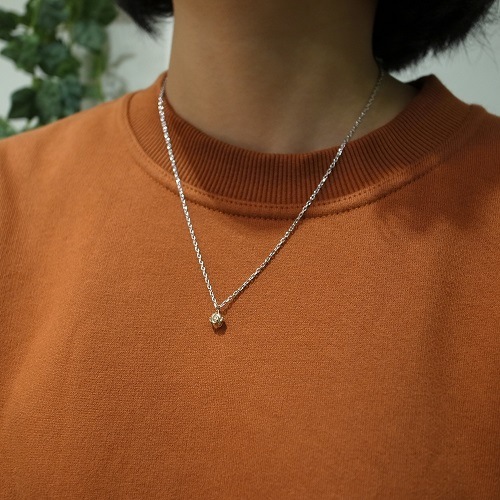 SACRED HEART NECKLACE K10gold