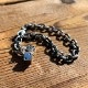 GAMBLER W DICE CHAIN BRACELET SV925