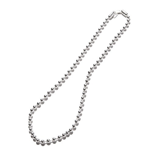 �ʤˤ��˻ҡ�����ή���������ѥ�ǥ� BALL CHAIN NECKLACE XL