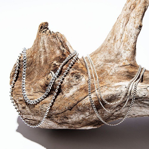 �ʤˤ��˻ҡ�����ή���������ѥ�ǥ� BALL CHAIN NECKLACE XL