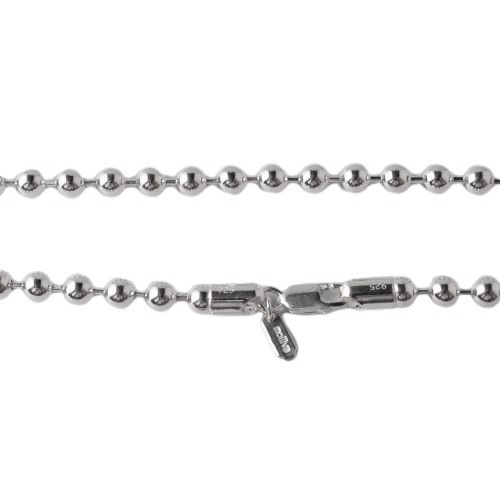 �ʤˤ��˻ҡ�����ή���������ѥ�ǥ� BALL CHAIN NECKLACE XL