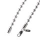 �ʤˤ��˻ҡ�����ή���������ѥ�ǥ� BALL CHAIN NECKLACE XL