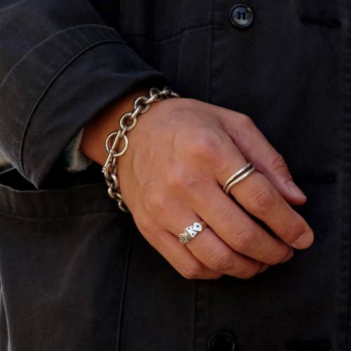 GAMBLER DICE RING SV925