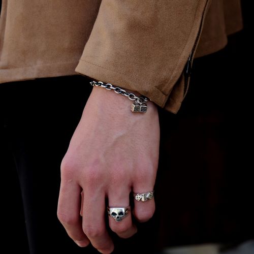 GAMBLER DICE RING SV925