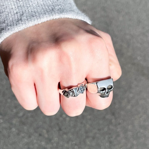 GAMBLER DICE RING SV925