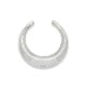 Moon Ear Cuff - Silver