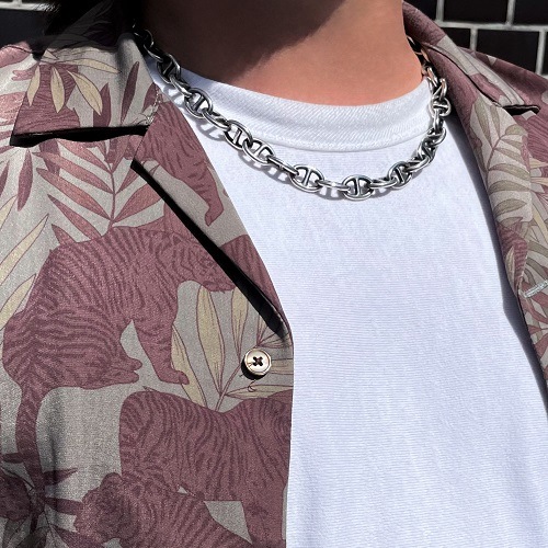 VIN'S CHAIN LIMITED NECKLACE (BIG MARINE)