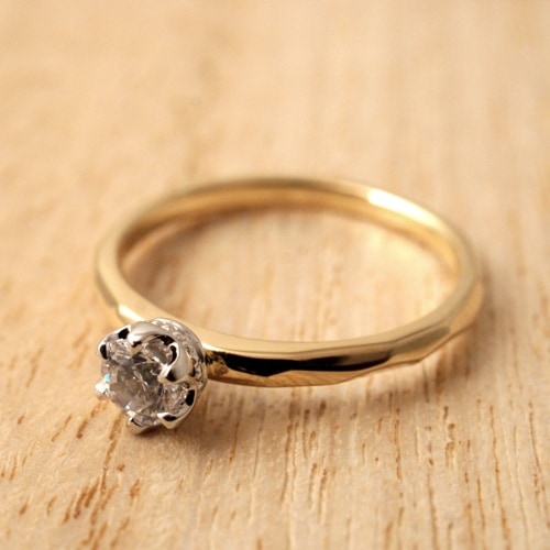TATAKI ENGAGEMENT K18 GOLD RING