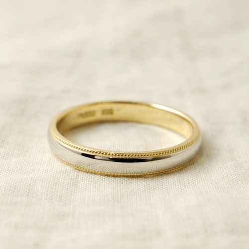 COMBI MILGRAIN RING 3.0mm