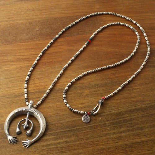 NAJA NATIVE BEADS NECKLACE / SV