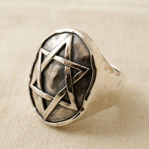 LUCIFER SILVER RING