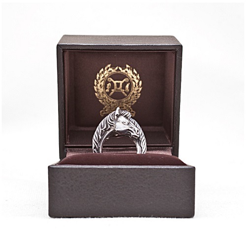 TWOFACE HORSE RING