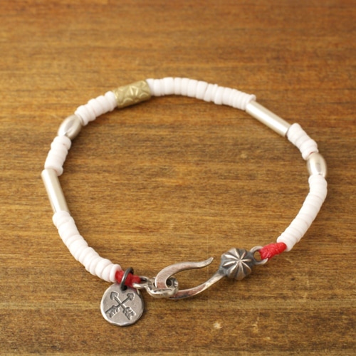 SILVER & SHELL BZ BRACELET