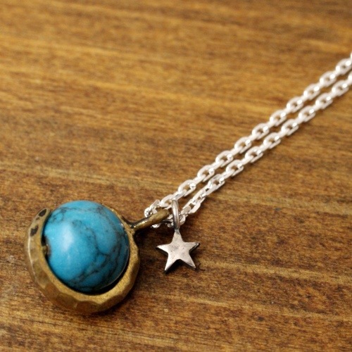 EARTH STAR NECKLACE