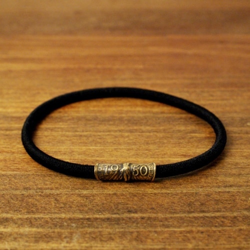 HAIR GOM BRASS BRACELET / BK