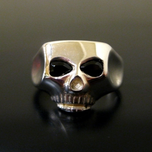 JIM SKULL RING-SE - オニキス - の販売【CHARCOAL*GREEN】公式