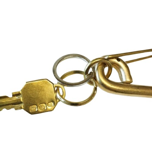 SIMPLE KEY HOLDER BRASS