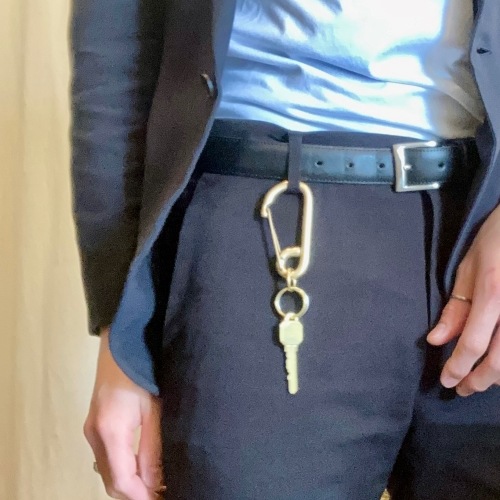 SIMPLE KEY HOLDER BRASS