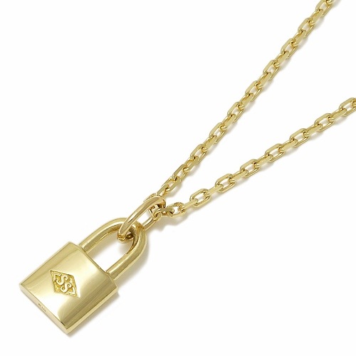 Small Lock Charm - K18Yellow Gold