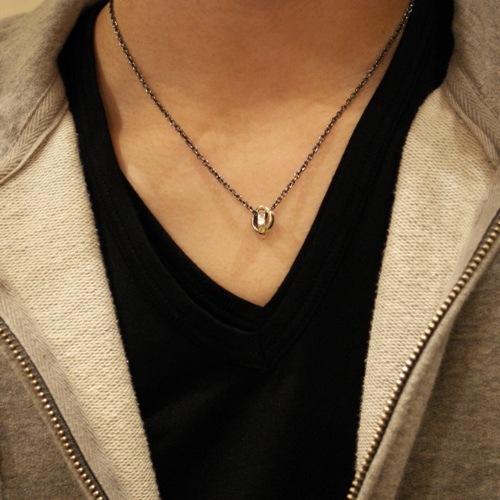mollive SILVER RING NECKLACE