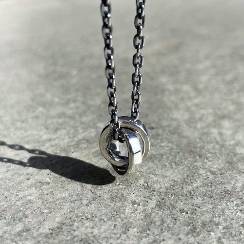mollive SILVER RING NECKLACE