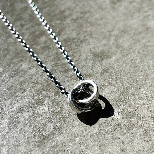 mollive SILVER RING NECKLACE