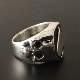 SPADE SKULL RING