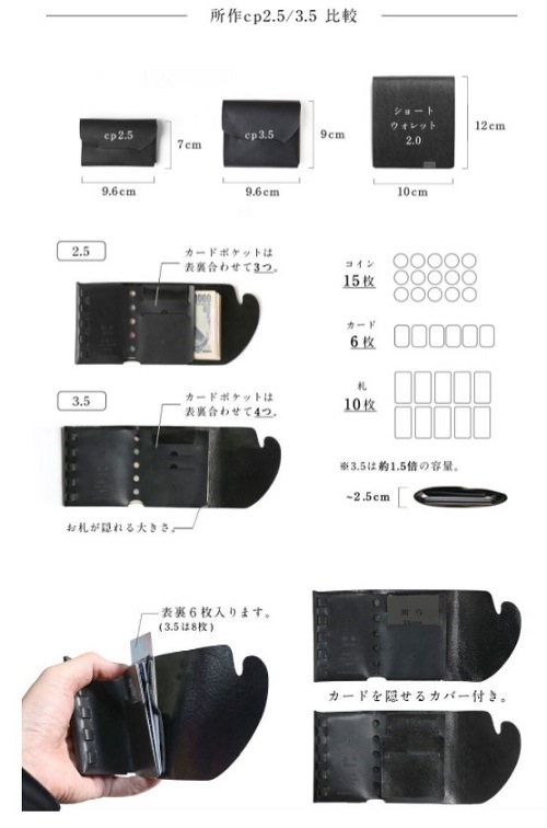 SHOSACP WALLET 3.5 (L SIZE)