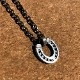 HORSESHOE NECKLACE VINTAGE STYLE.