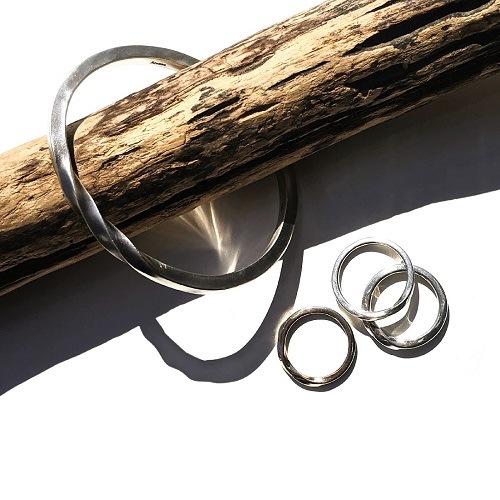 K10 GOLD TWIST RING / S