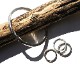 K10 GOLD TWIST RING / S
