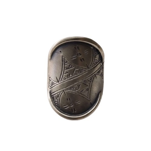TUAREG SILVER RING OVAL