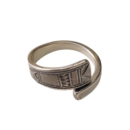 TUAREG SILVER RING CUFF