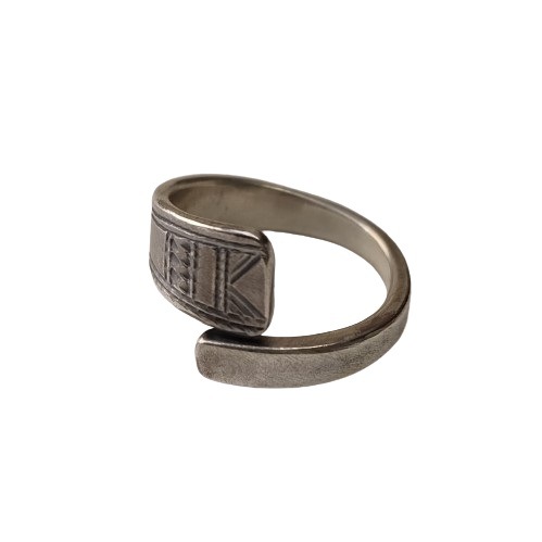 TUAREG SILVER RING CUFF