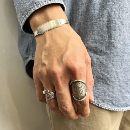 TUAREG SILVER RING CUFF
