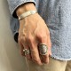 TUAREG SILVER RING CUFF