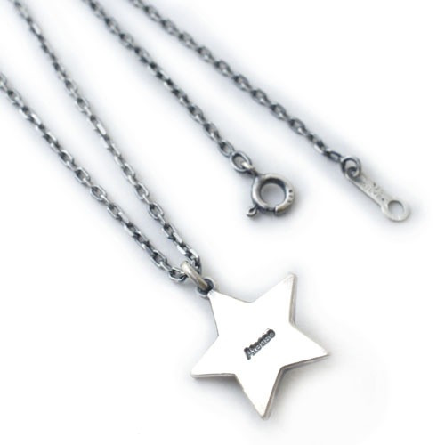 LIMITED EXTRA LARGE TATAKI STAR&SMALL STONE NECKLACE