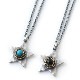 LIMITED EXTRA LARGE TATAKI STAR&SMALL STONE NECKLACE