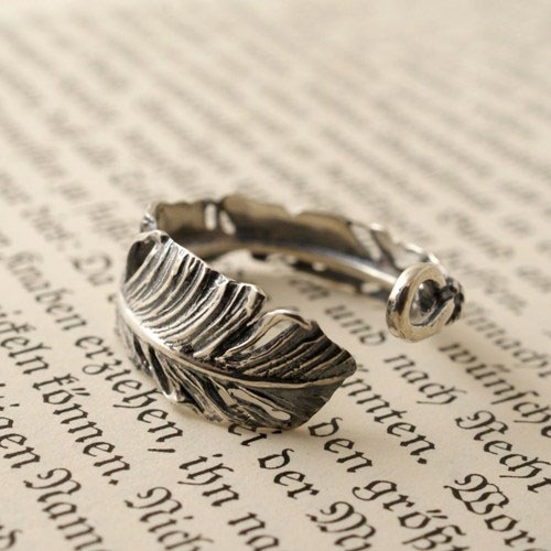 GARDEN OF EDEN Feather Ring S