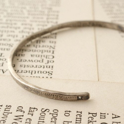 CUT COIN BRACELET / SV����ƣ�򤵤�����