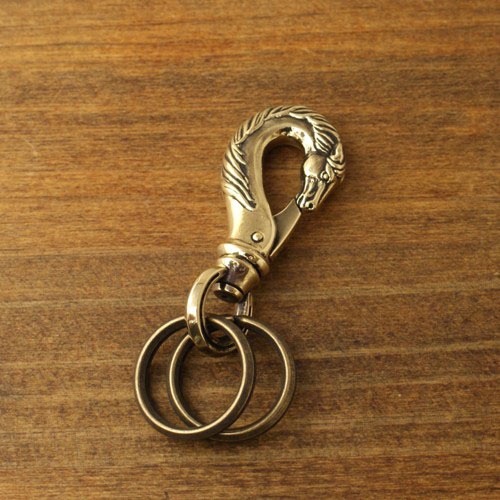 HORSE KEY HOOK M/Brass