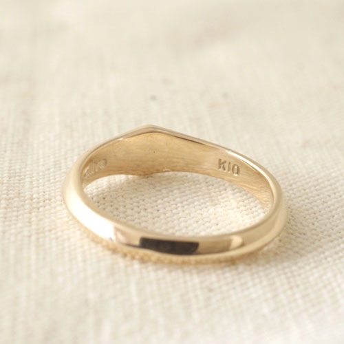 HUG RING L 10K