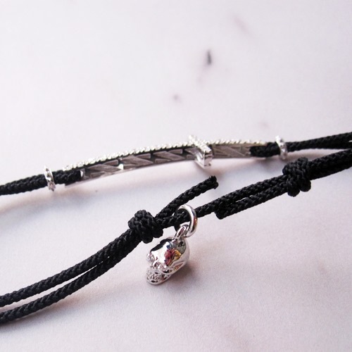 M.C BRACELET(BLACK)