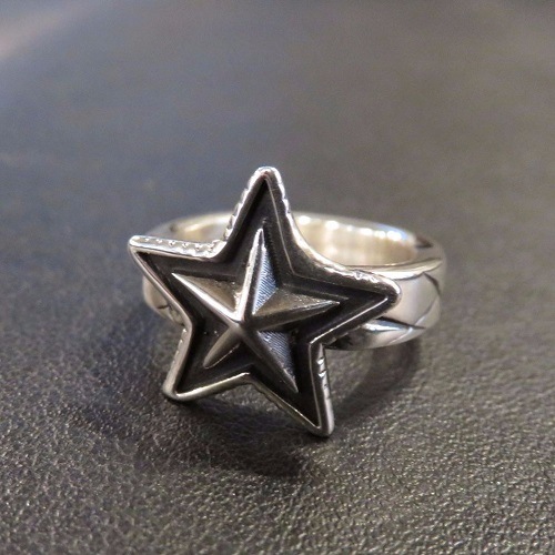 SMALL STAR&CAT SCRATHSQUARE RING