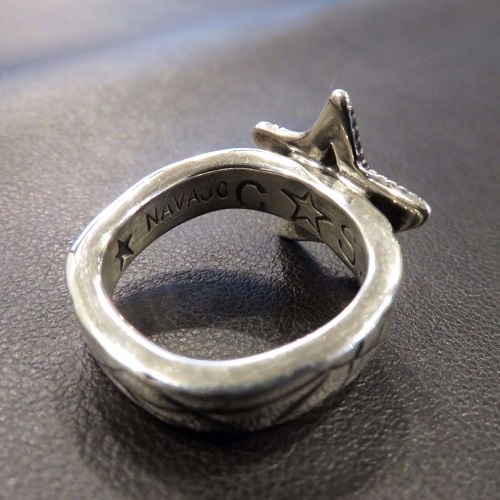 SMALL STAR&CAT SCRATHSQUARE RING