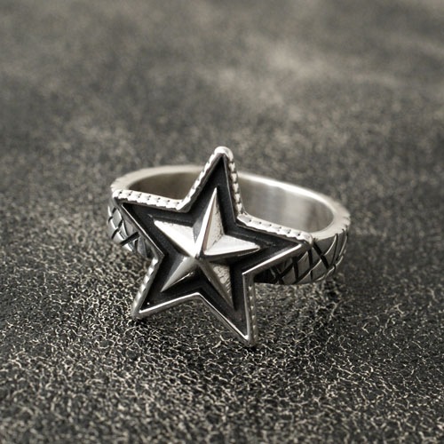 SMALL STAR&CAT SCRATHSQUARE RING