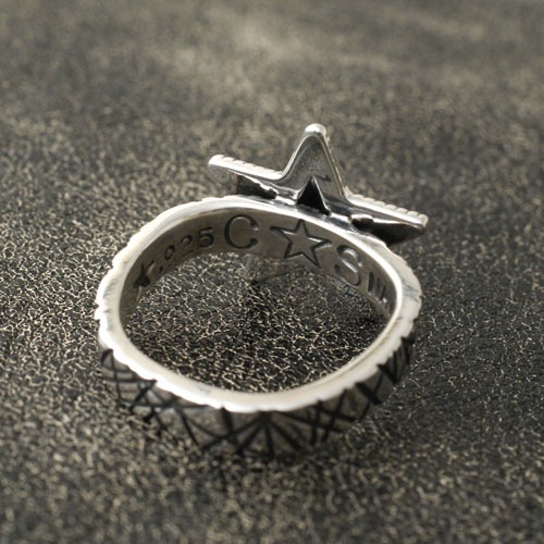 SMALL STAR&CAT SCRATHSQUARE RING