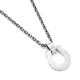 Collaboration Large Horseshoe Carving Necklace